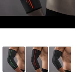 image-Sports Elbow Guard Basketball Volleyball Cycling Badminton Weightlifting Fitness Protective Gear