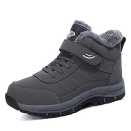 image-New Shoes For The Old Autumn And Winter High-top With Velvet Thick Cotton Shoes Non-slip Sneakers Mother Snow Boots