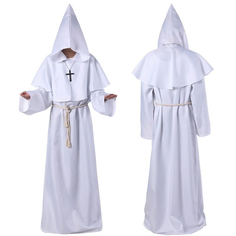 image-Halloween Costume Medieval Friar Wizard Costume
