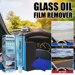 image-Car Windshield Glass Decontamination Rainproof Oil Film Remover