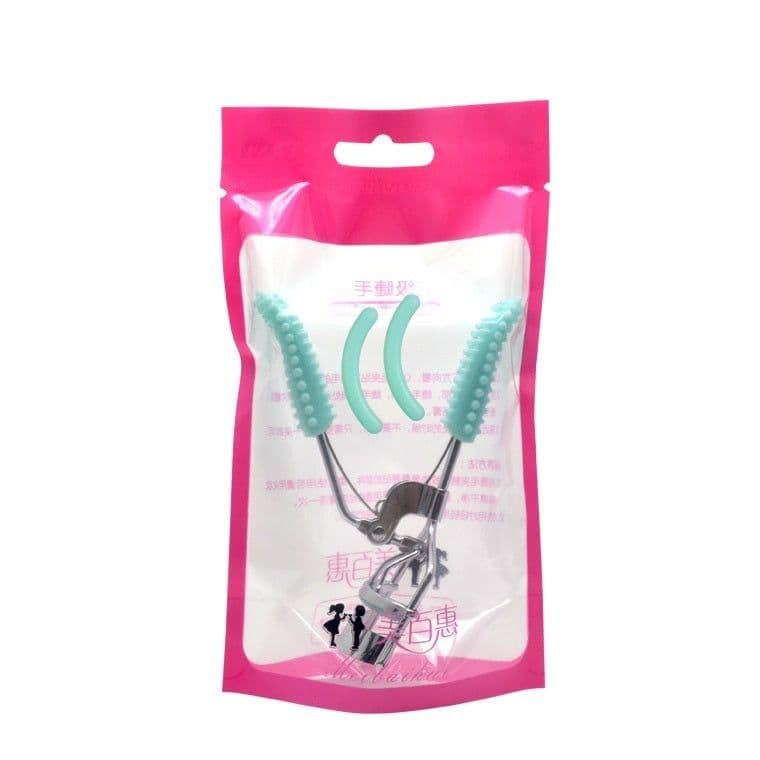 image-Carbon Steel Bitstock Eyelash Curler Bags Plastic Handle Aid Beauty Tools