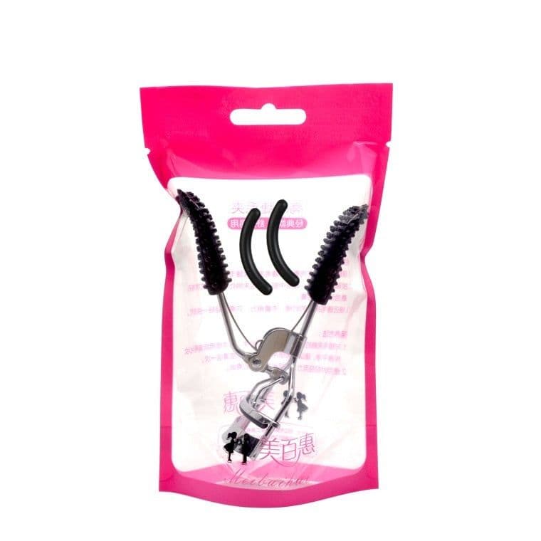 image-Carbon Steel Bitstock Eyelash Curler Bags Plastic Handle Aid Beauty Tools