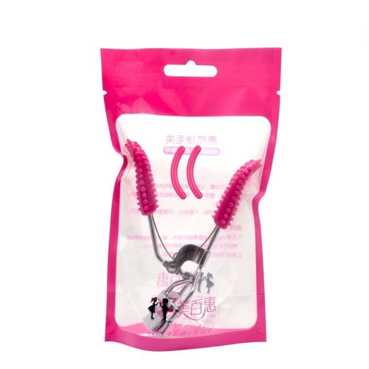 image-Carbon Steel Bitstock Eyelash Curler Bags Plastic Handle Aid Beauty Tools