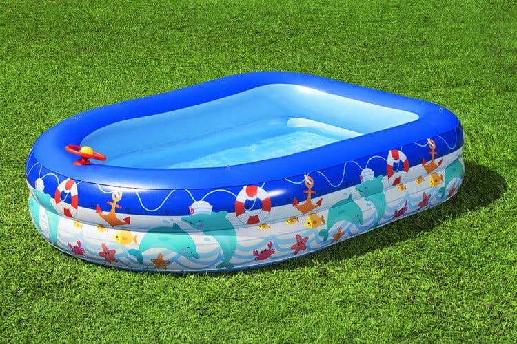 image-Boat Type Sunshade Pool Children's Paddling Pool Swimming Pool