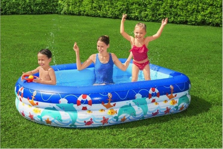 image-Boat Type Sunshade Pool Children's Paddling Pool Swimming Pool