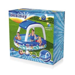 image-Boat Type Sunshade Pool Children's Paddling Pool Swimming Pool
