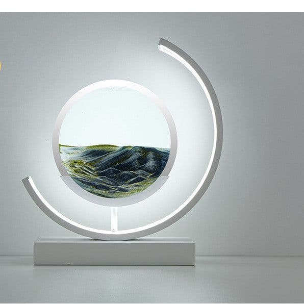image-High-end Business Gifts Quicksand Painting 3D Living Room Decorations Lights Creative Lamp Led Lights
