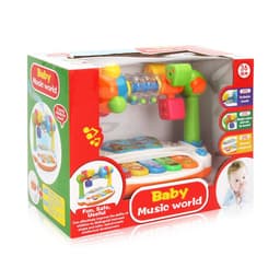 image-Educational Music Kingdom Baby Electronic Organ Toy Multi-functional With Light Baby Early Education Singing Story