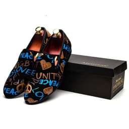 image-Men's Retro Loafers Men's Slip-on Shoes