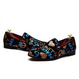image-Men's Retro Loafers Men's Slip-on Shoes