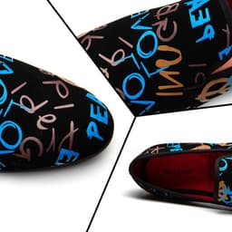 image-Men's Retro Loafers Men's Slip-on Shoes