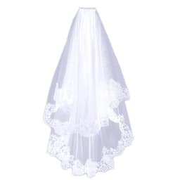 image-Black Veil Short Lace Headdress Spiritual Love Wedding Clothes Party Photo Veil Veil