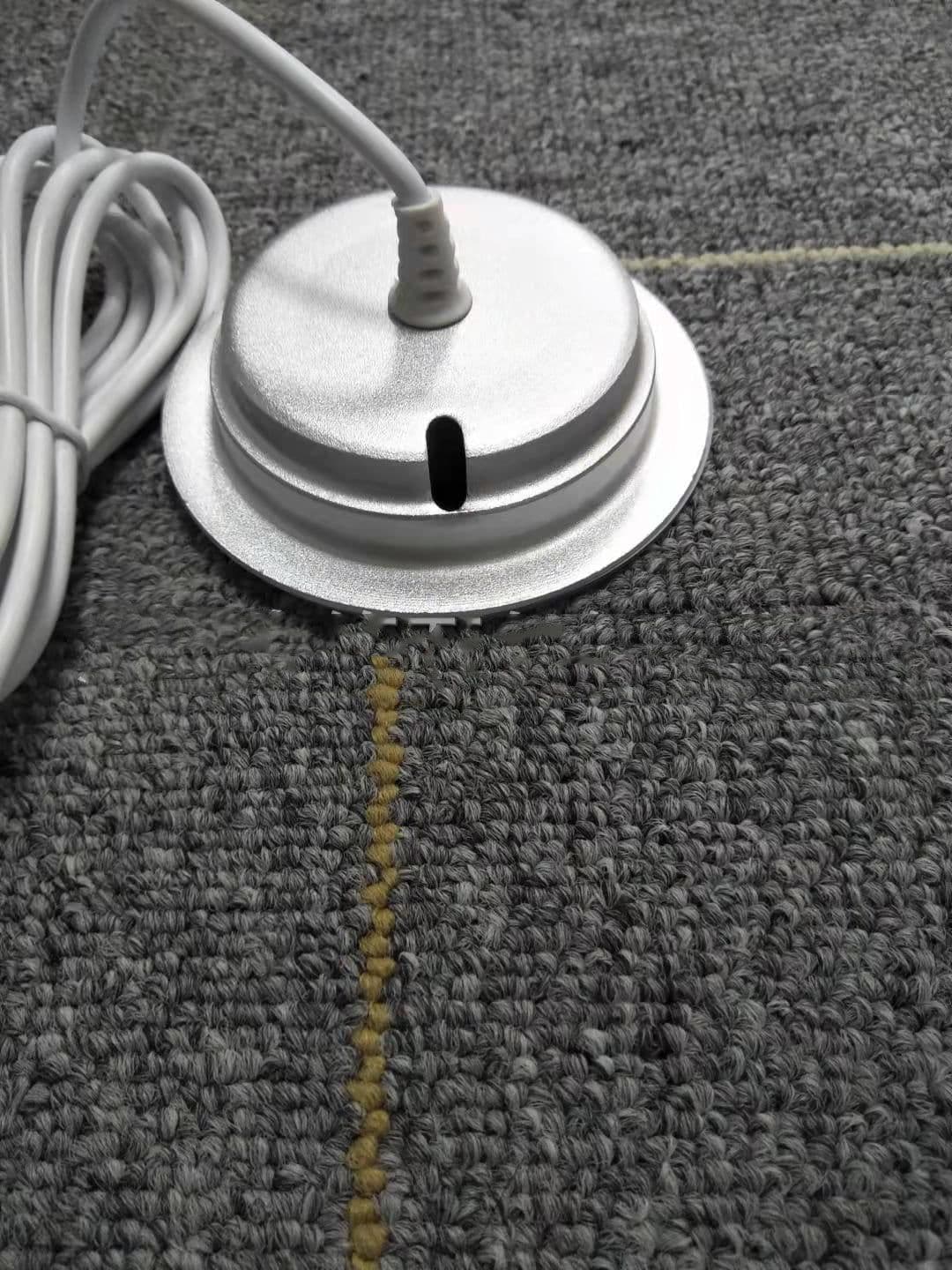 image-Independent Wireless Desktop Round Mobile Phone Charger Furniture Accessories Plastic Accessories