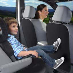 image-CAR Children Seat Anti-kick Pad Anti-dirty Pad Protective Pad Black