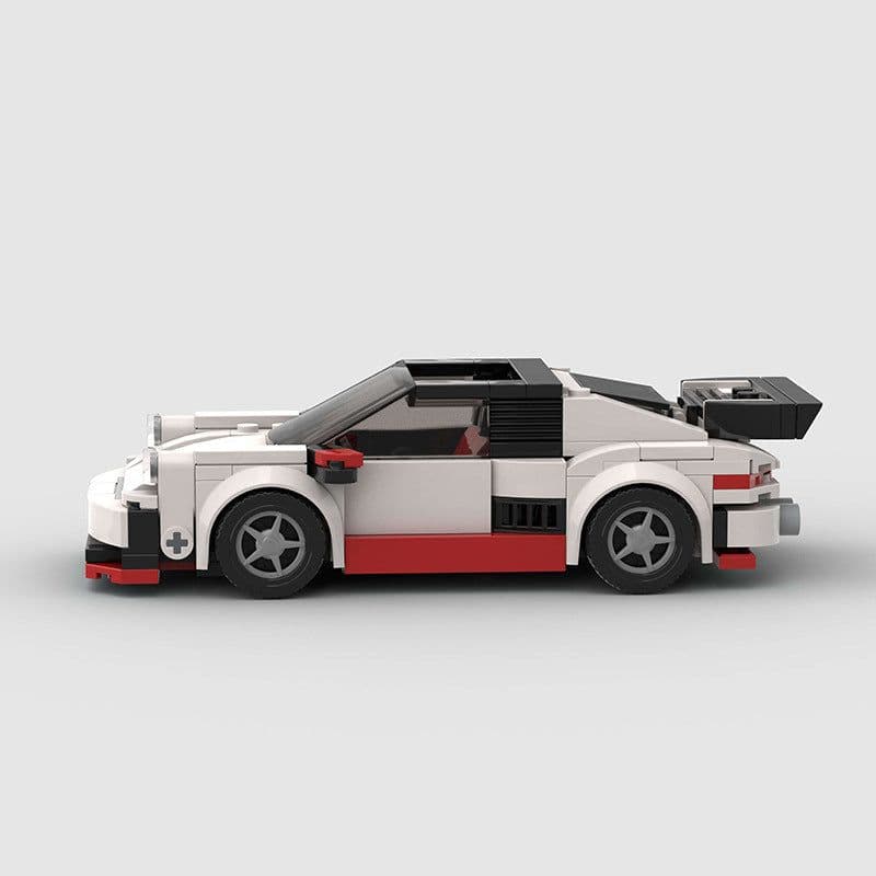 image-Small Particle Sports Car Moc Puzzle Assembled Children's Building Blocks Toy