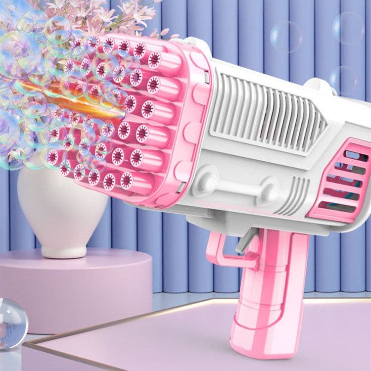 image-36 Holes Bubble Gun Gatling Bubble Machine Children's Toys