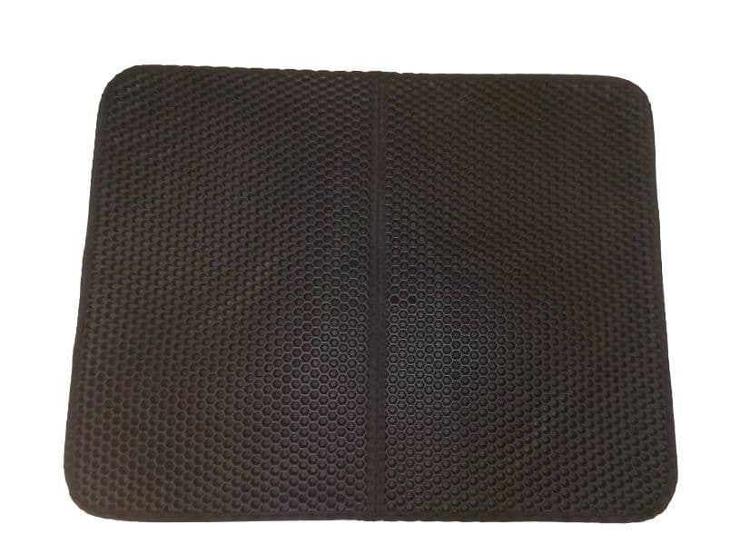 image-Pet Cat Dog Kennel Double-layer Can Be Wash Folded Cat Litter Mat Pet Cleaning