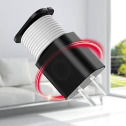 image-Data Cable Organizer Power Adapter Protective Case Cover For Apple 18w 20w USB-C Fast Charger Silicone Case