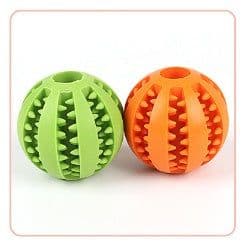 image-Dog Toy Pet Supplies Food Dropping Ball Dog Chewing Bite-resistant Teether Ball