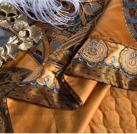 image-Model Room Luxury Embroidery Villa Four-piece Set European Court Bedding
