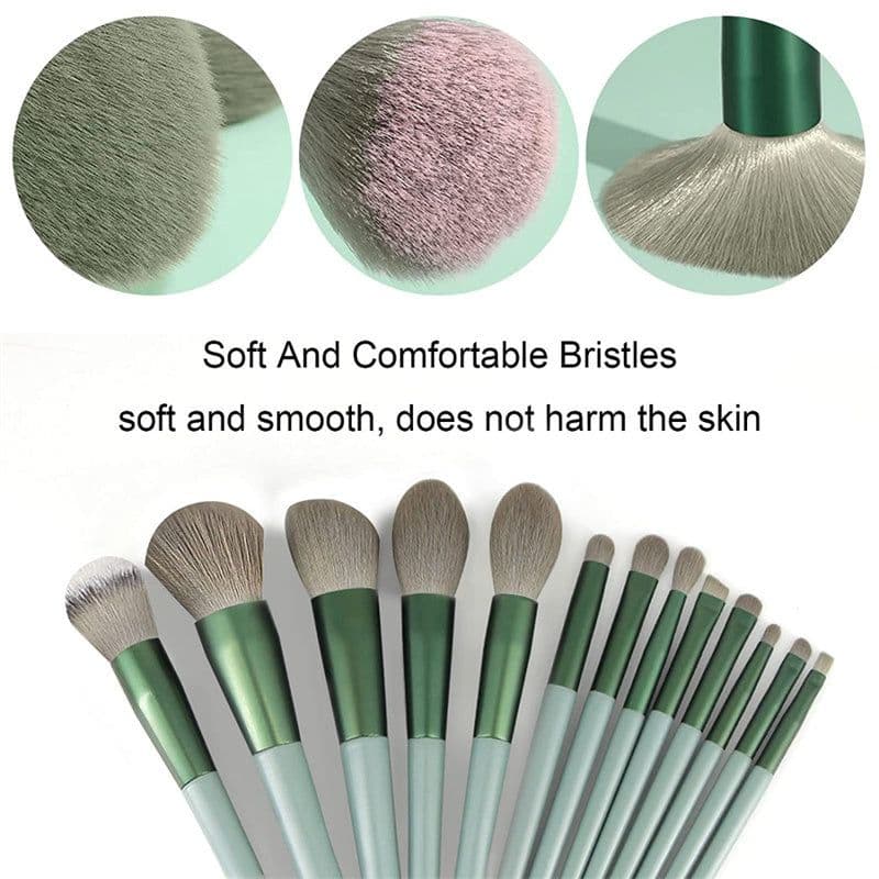 image-13Pcs Makeup Brush Set Make Up Concealer Brush Blush Powder Brush Eye Shadow Highlighter Foundation Brush Cosmetic Beauty Tools