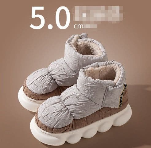 image-Cotton Slippers Couple Unisex Home Non-slip Flat Shoes Shit Slippers