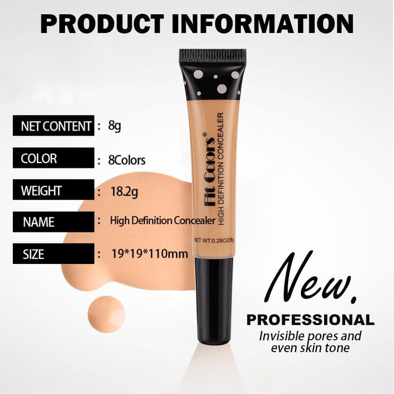 image-8-color Hose Concealer Concealer Repair Nourishing Liquid Foundation Dark Circles Pock Mark Cross-border
