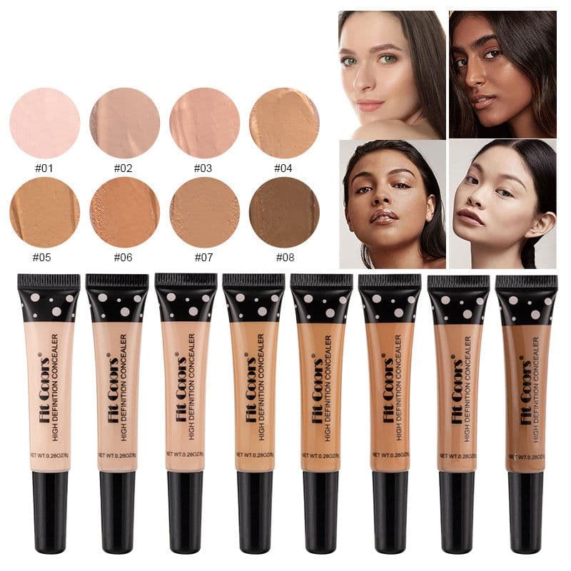 image-8-color Hose Concealer Concealer Repair Nourishing Liquid Foundation Dark Circles Pock Mark Cross-border