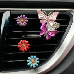 image-Auto Perfume Decoration Clips Car Supplies Air Conditioning Air Outlet Perfume Clip