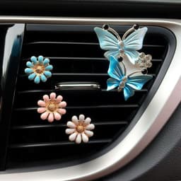 image-Auto Perfume Decoration Clips Car Supplies Air Conditioning Air Outlet Perfume Clip