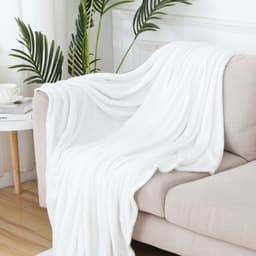 image-Solid Color Blanket Flannel Blanket