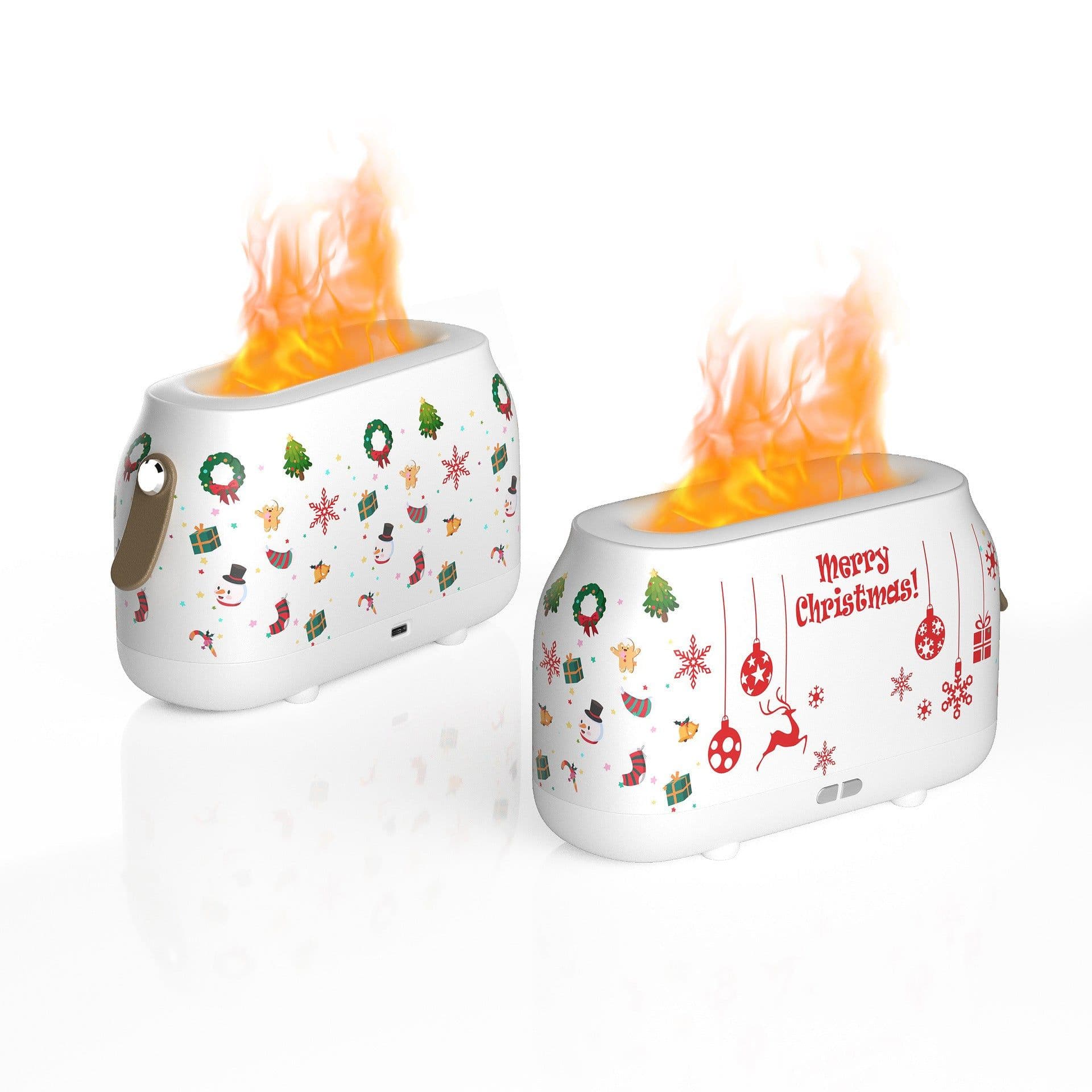 image-Atmosphere Flame Aroma Diffuser Household Usb Humidifier