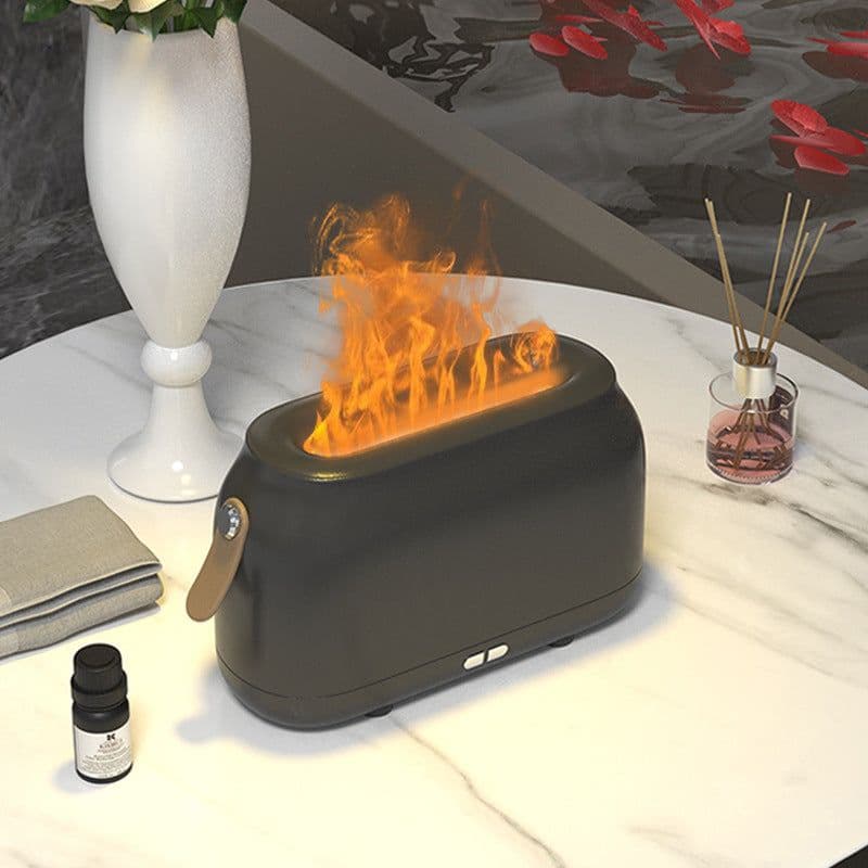 image-Atmosphere Flame Aroma Diffuser Household Usb Humidifier