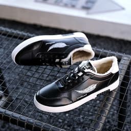 image-Plush Thick Board Shoes Casual Versatile Student Men's Cotton Shoes