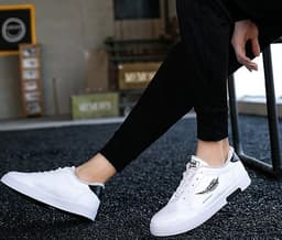image-Plush Thick Board Shoes Casual Versatile Student Men's Cotton Shoes