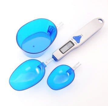 image-Factory Wholesale Stainless Steel Household Electronic Measuring Spoon Scale Spoon Baking Kitchen Scale Small Electronic Scale Spoon Scale