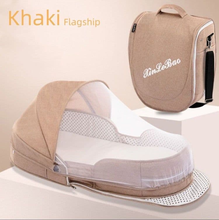 image-Baby Crib Portable Removable Bed In Bed Multifunctional Foldable Babies' Bed Newborn Bb Small Bed With Mosquito Net