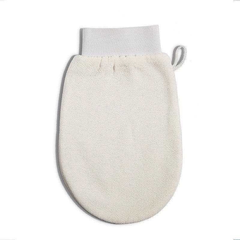 image-New Thick Coarse Sand Mud Removing Solid Color Bath Gloves Bath Towel