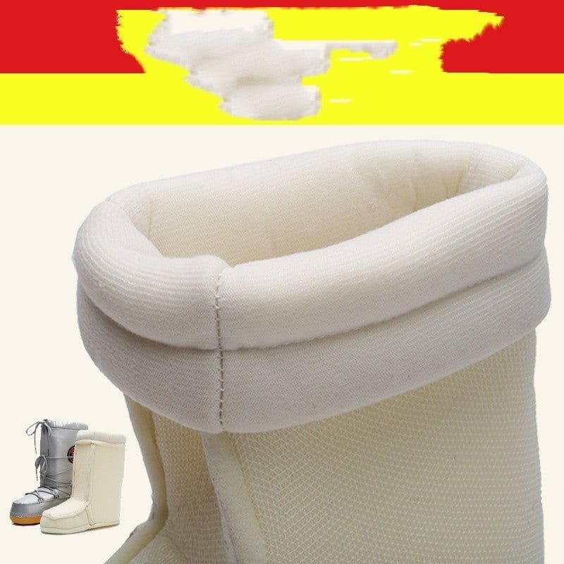 image-Winter Space Boots Furry Moon Boot Snow Boots For Women Fleece-lined Women