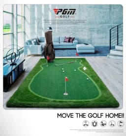 image-Putting Mat Golf Green Indoor Practice Blanket