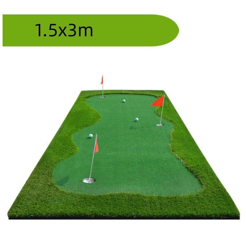 image-Putting Mat Golf Green Indoor Practice Blanket