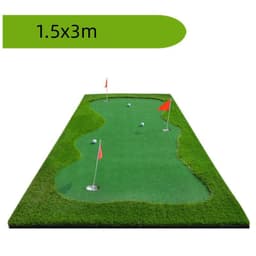 image-Putting Mat Golf Green Indoor Practice Blanket