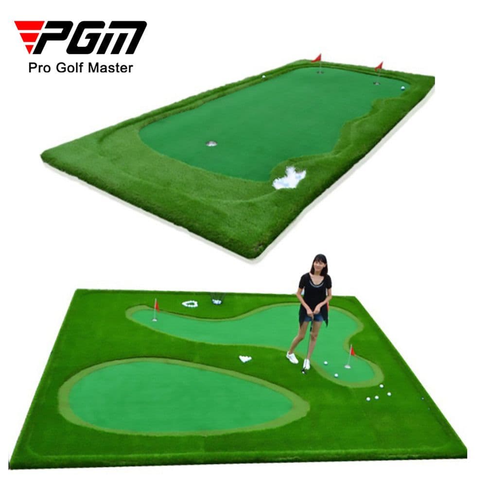 image-Putting Mat Golf Green Indoor Practice Blanket