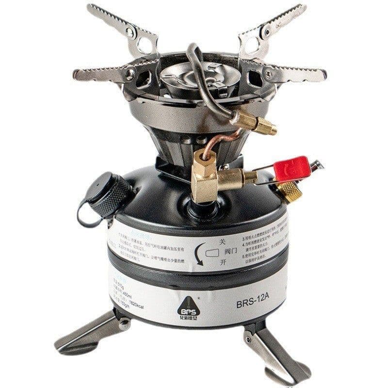 image-Field Oilstove Camping Integrated Fierce Fire Gasoline Stove Oilstove Mountaineering Team Outdoor Stove Cookware