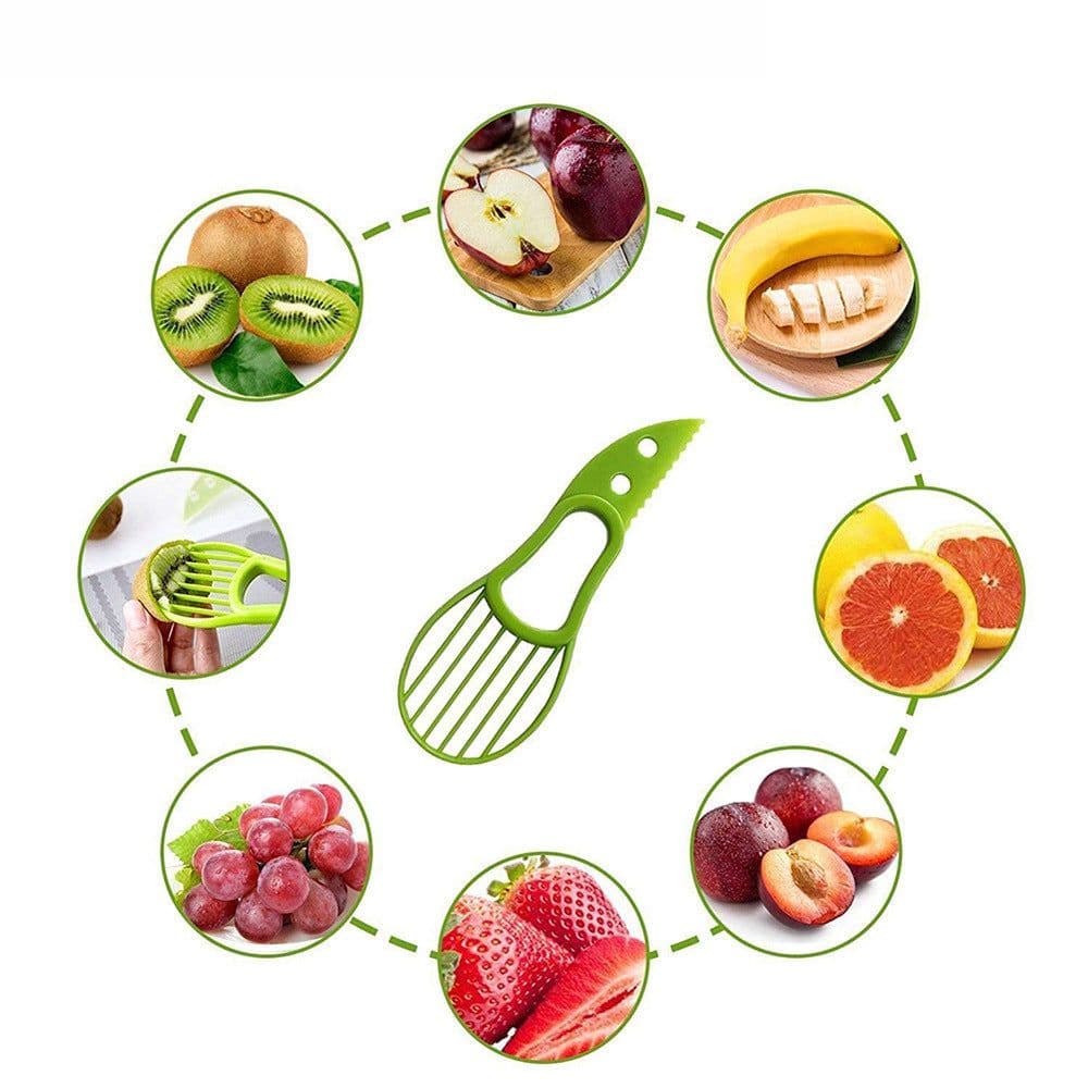 image-Multifunctional Avocado Knife Avocado Knife Avocado Slicer Fruit Peeling Knife