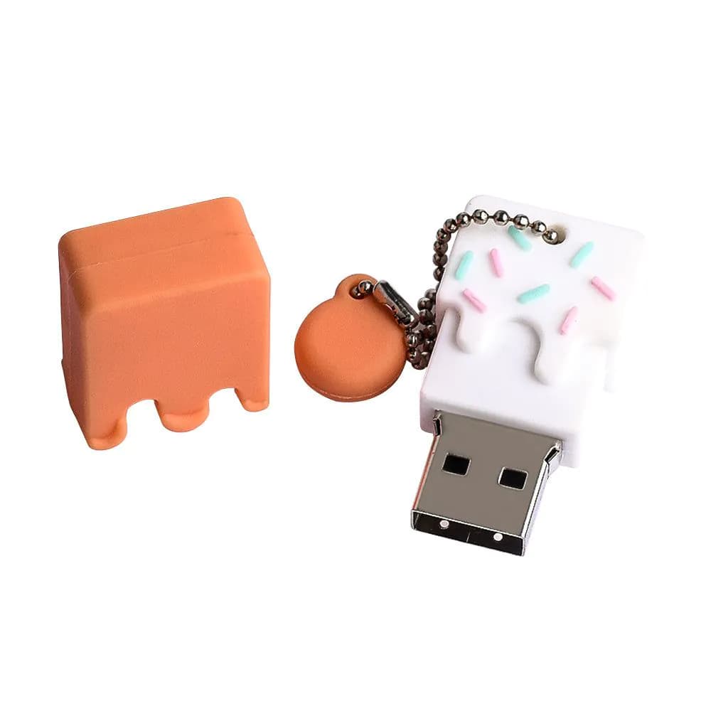 image-Small Cake Point Mini Girl Cute Anti-loss Pendant Mobile U Disk