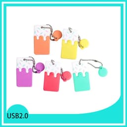 image-Small Cake Point Mini Girl Cute Anti-loss Pendant Mobile U Disk