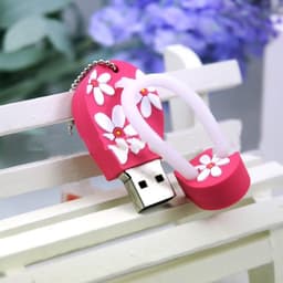 image-Cartoon Creative Beach Shoes U Disk Fashion Mini Customization