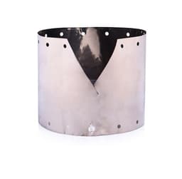 image-Pure Titanium Ultra-thin Camping Wind Shield Mountaineering Stove Accessories