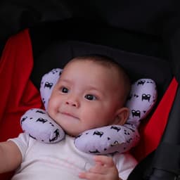 image-Cute Cartoon Pattern Baby U-shape Pillow Travel Car Seat Neck Protector